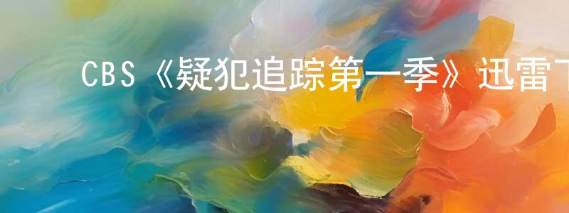 陈发明发布CBS《疑犯追踪第一季》迅雷下载/在线观看/百度云-犯罪/历史载-美剧天堂